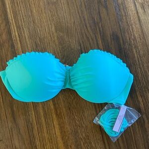 Victoria’s Secret push-up string bikini top Sea green